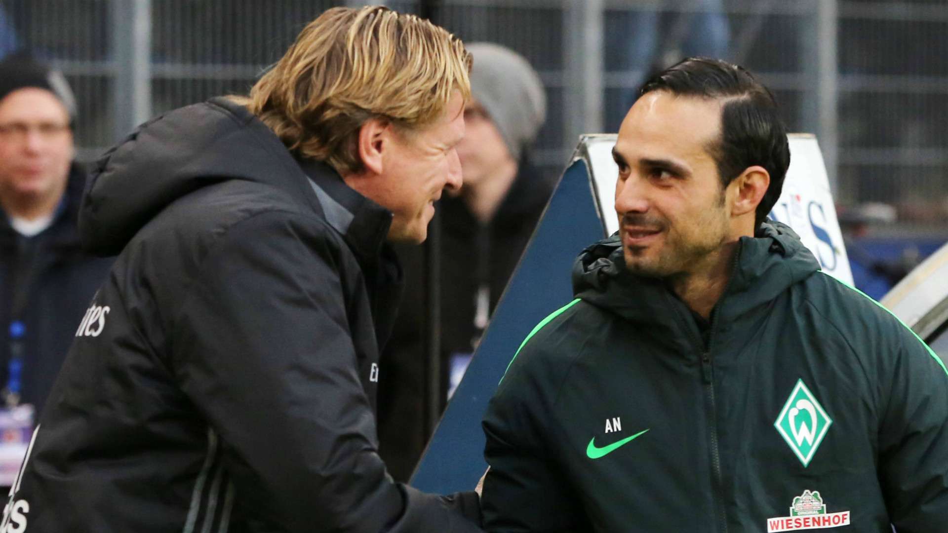 ONLY GERMANY Markus Gisdol Alexander Nouri Hamburger SV Werder Bremen