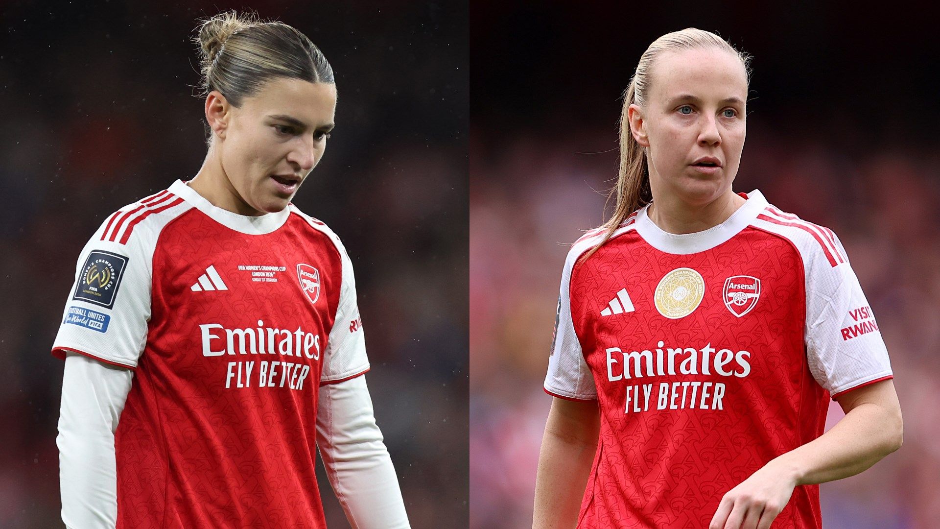 Steph Catley Beth Mead Arsenal Women split