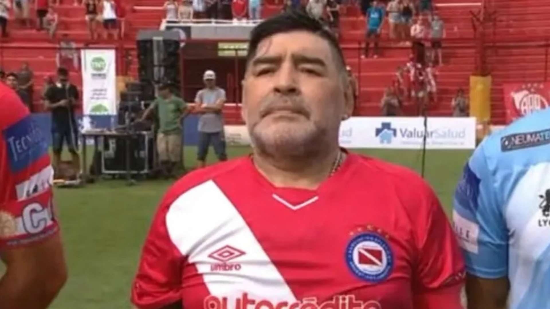 captura Diego Maradona Argentinos Juniors 14122019