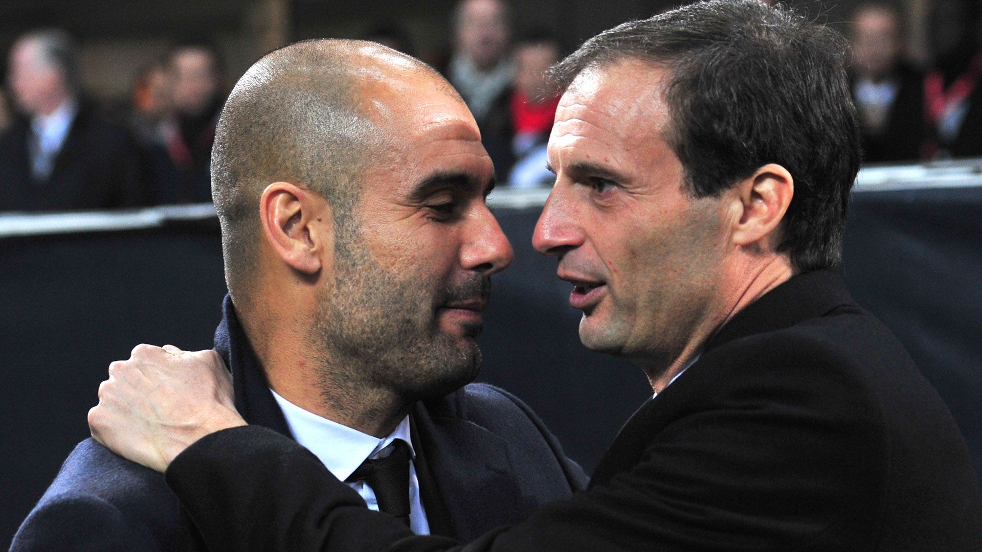 Pep Guardiola Massimiliano Allegri