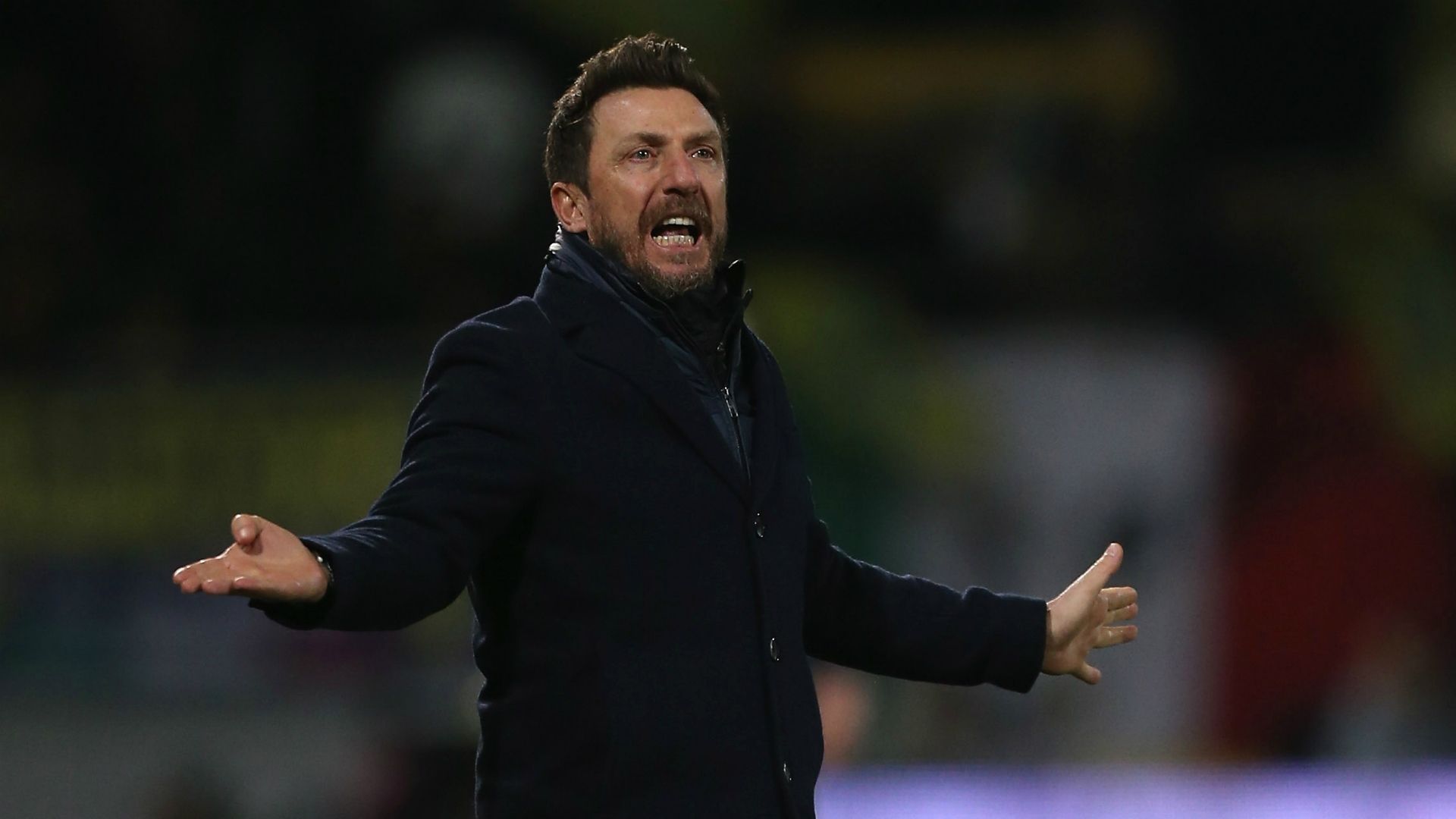 Eusebio Di Francesco Roma coach