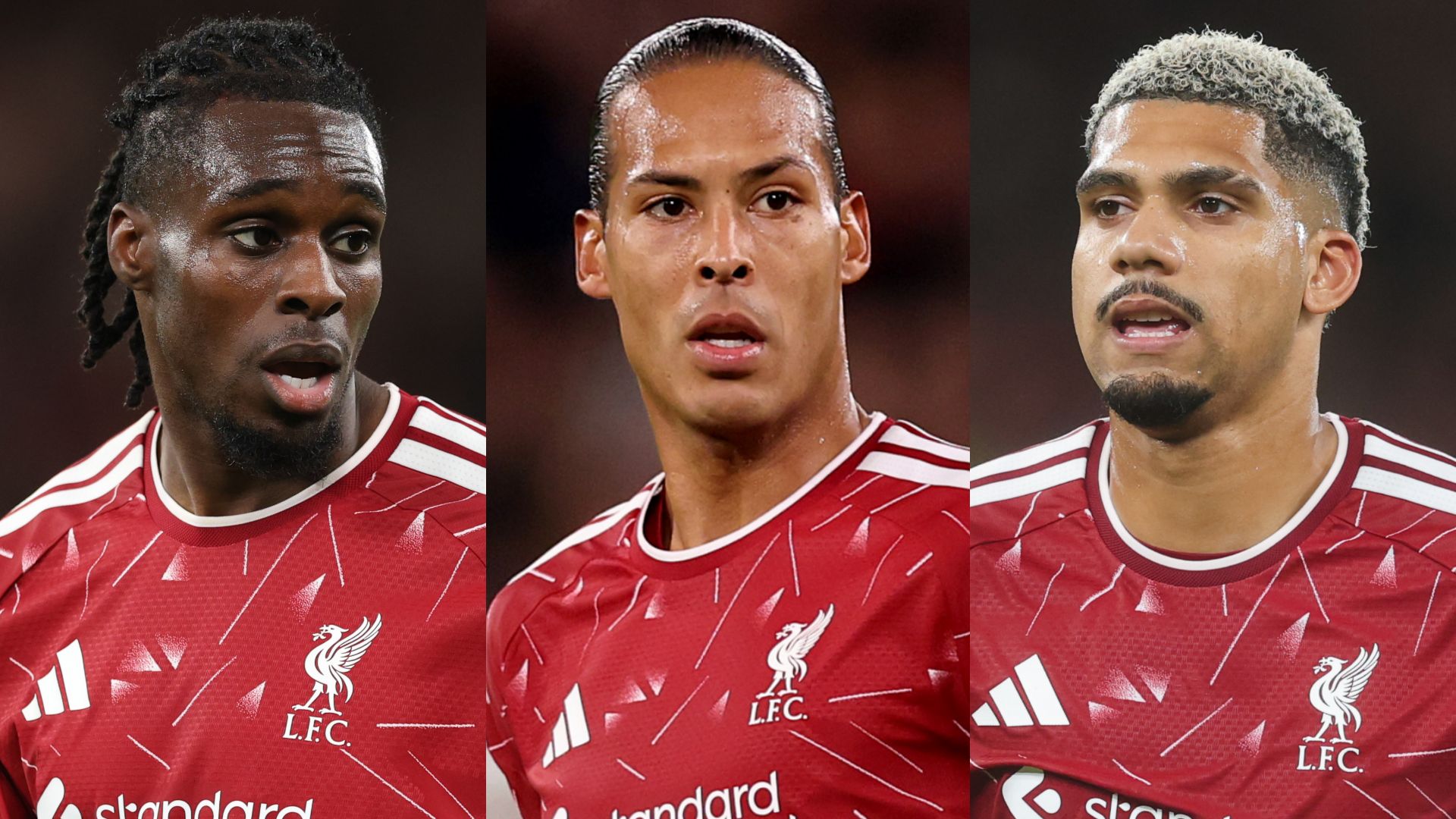 Jeremie Frimpong Virgil van Dijk Ronald Araujo Liverpool 2026-27
