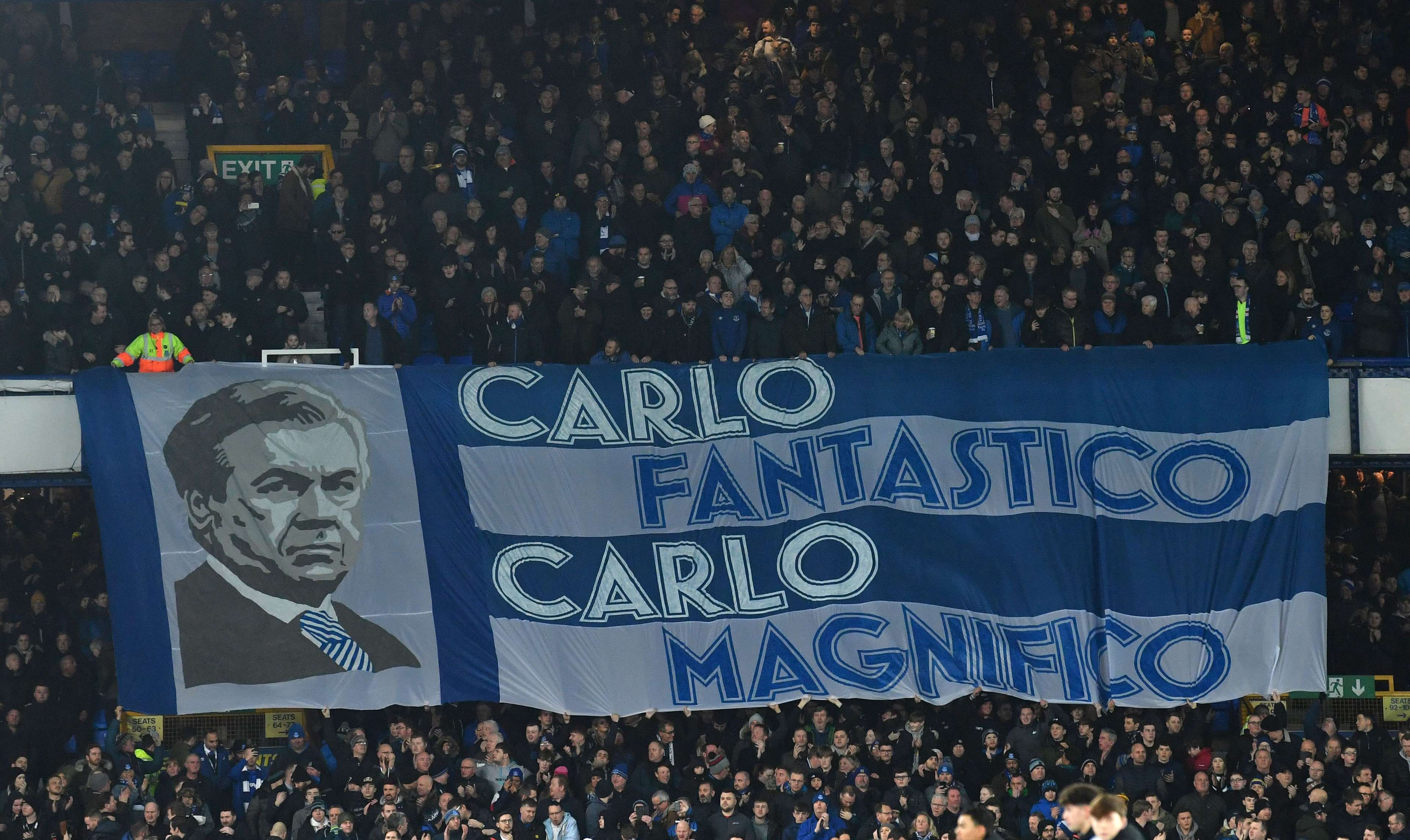 Carlo Ancelotti Everton