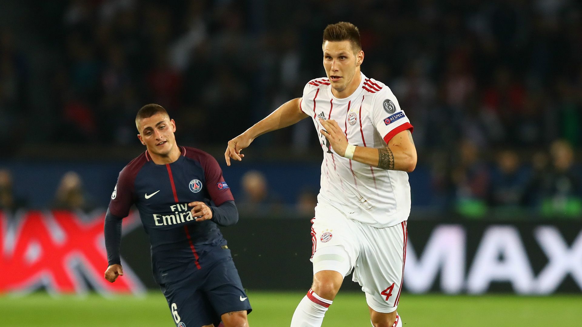 Niklas Sule Marco Verratti Bayern Munich PSG Champions League