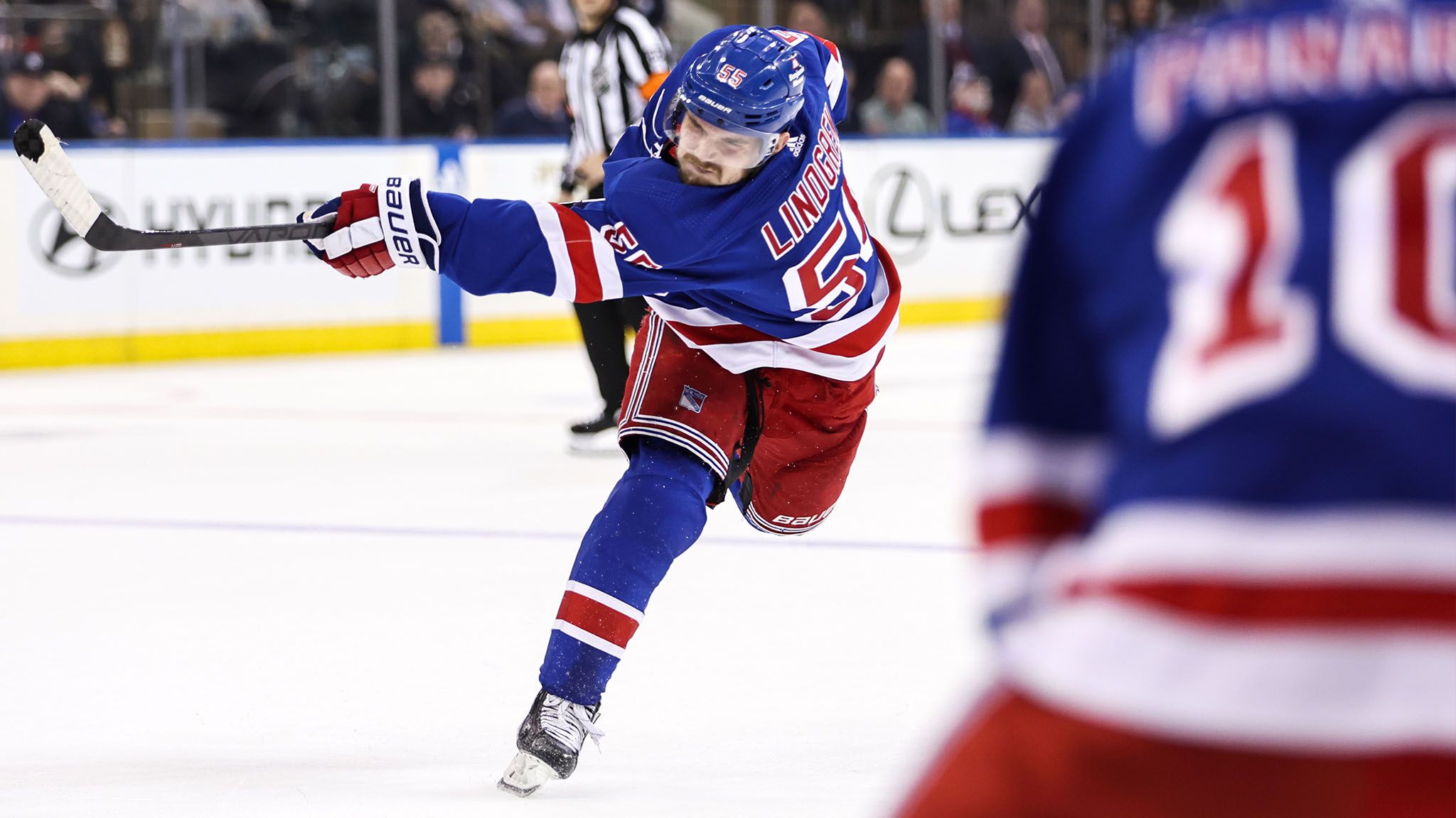 New York Ranger NHL Ryan Lindgre 2024