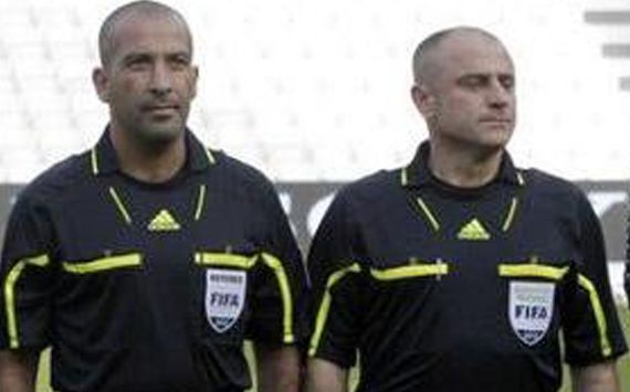 Ali Sabah and Luay Subhi - soccer referees - Iraq