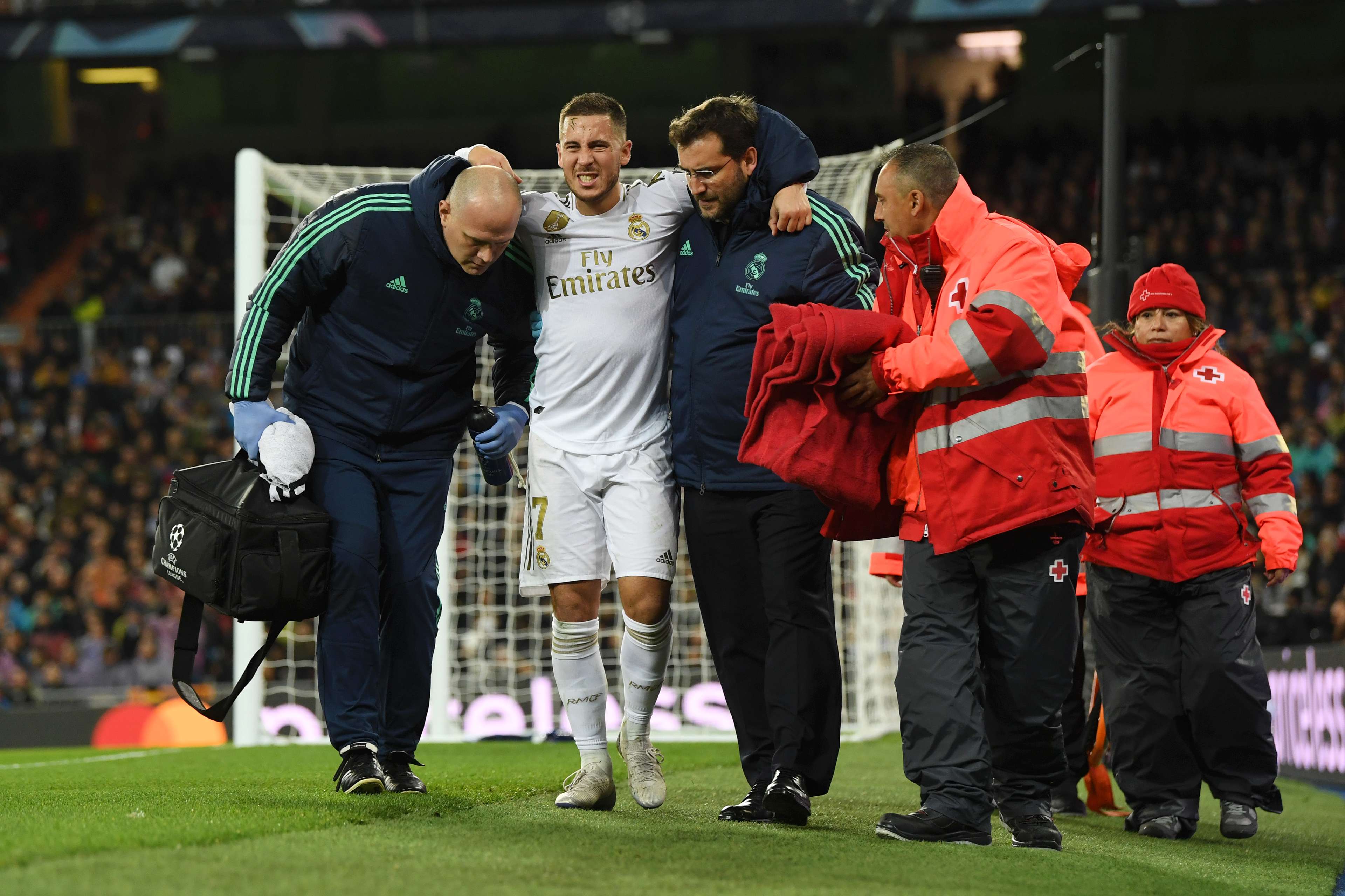 Eden Hazard Real Madrid injured