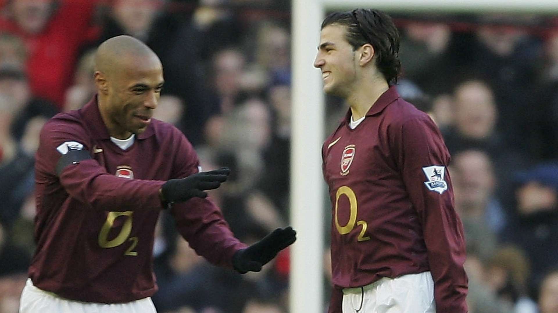 Thierry Henry, Cesc Fabregas Arsenal November 2005