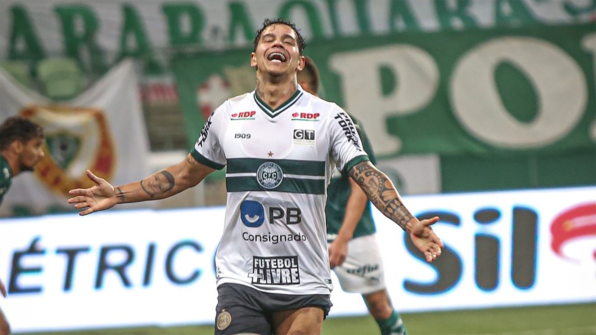 Giovanni Augusto Palmeiras Coritiba Brasileirão Série A 14102020