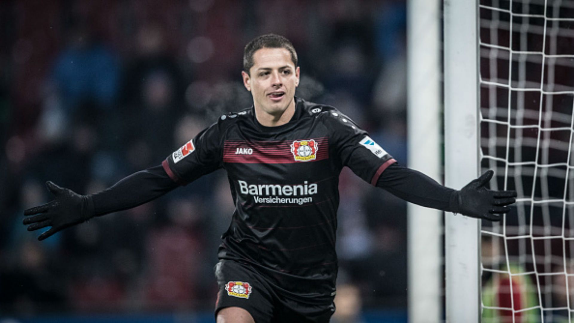 Javier Hernández Balcázar Bayer Leverkusen Augsburg 18022017 Bundesliga