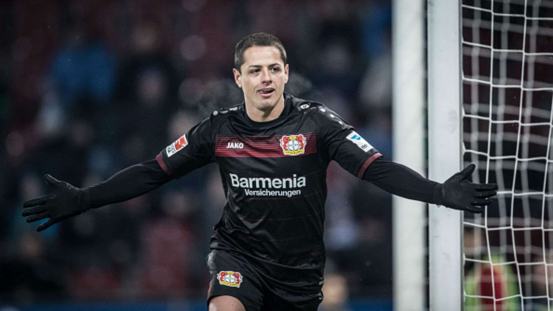 Javier Hernández Balcázar Bayer Leverkusen Augsburg 18022017 Bundesliga