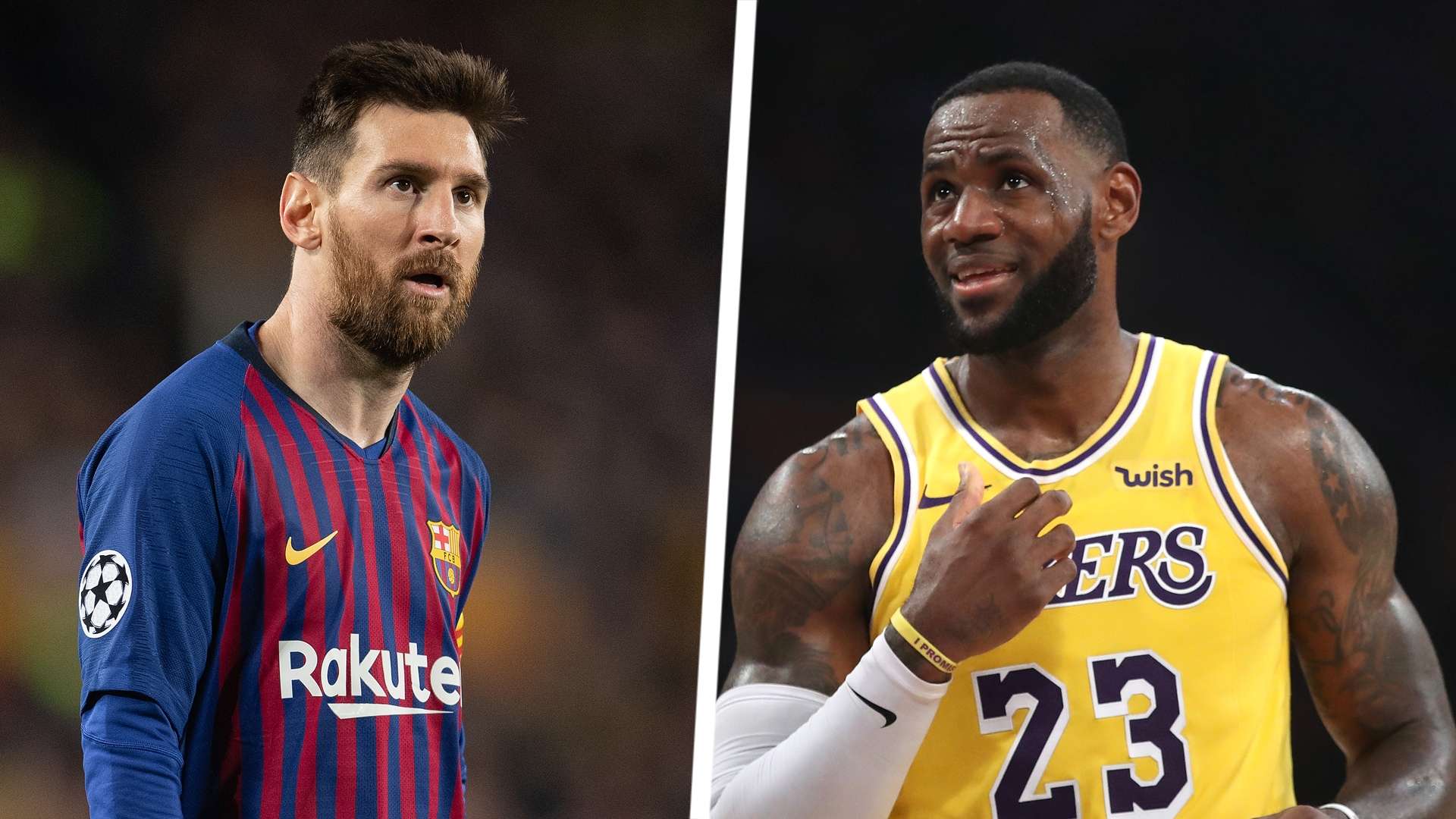 Lionel Messi LeBron James