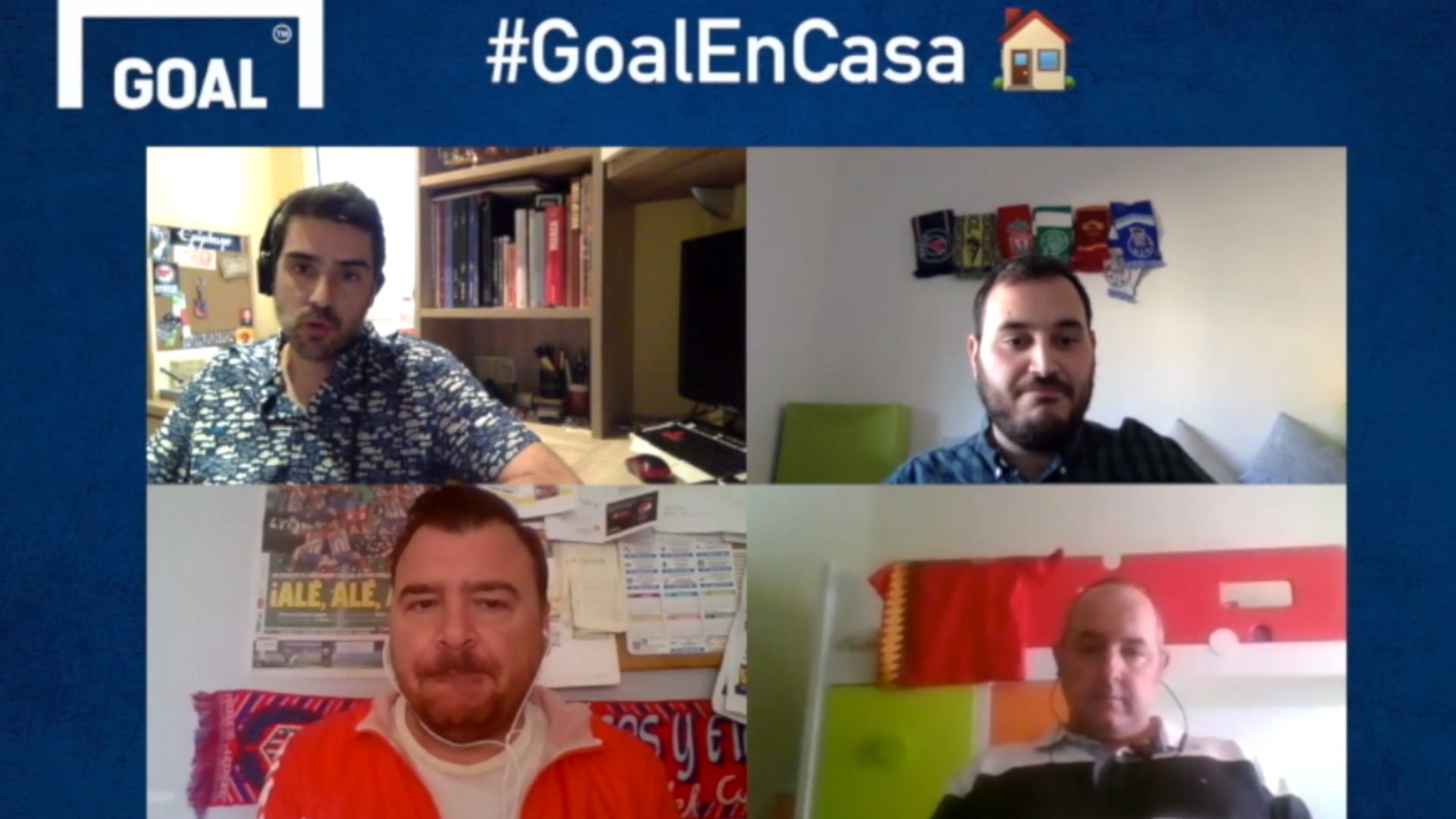 Rubén Uría, Ignasi Oliva, Paco Rico y Cristian Maxedo