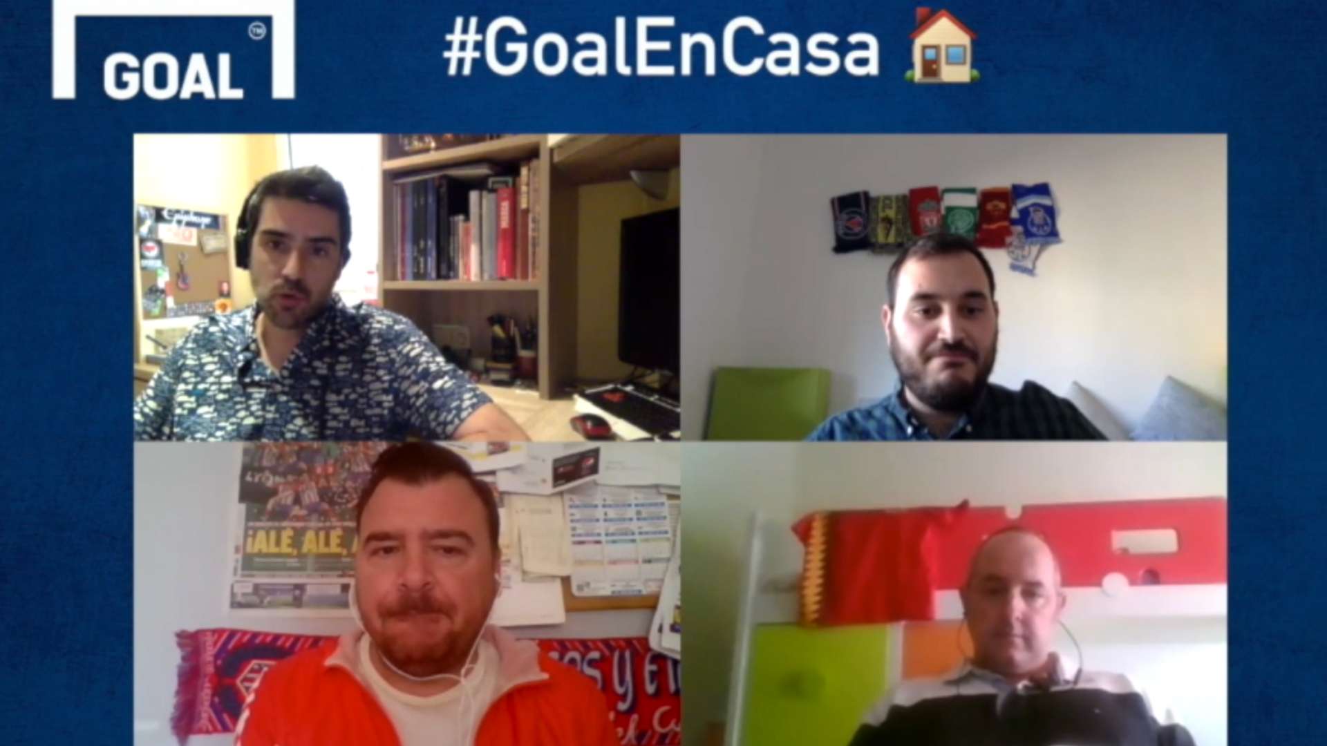 Rubén Uría, Ignasi Oliva, Paco Rico y Cristian Maxedo