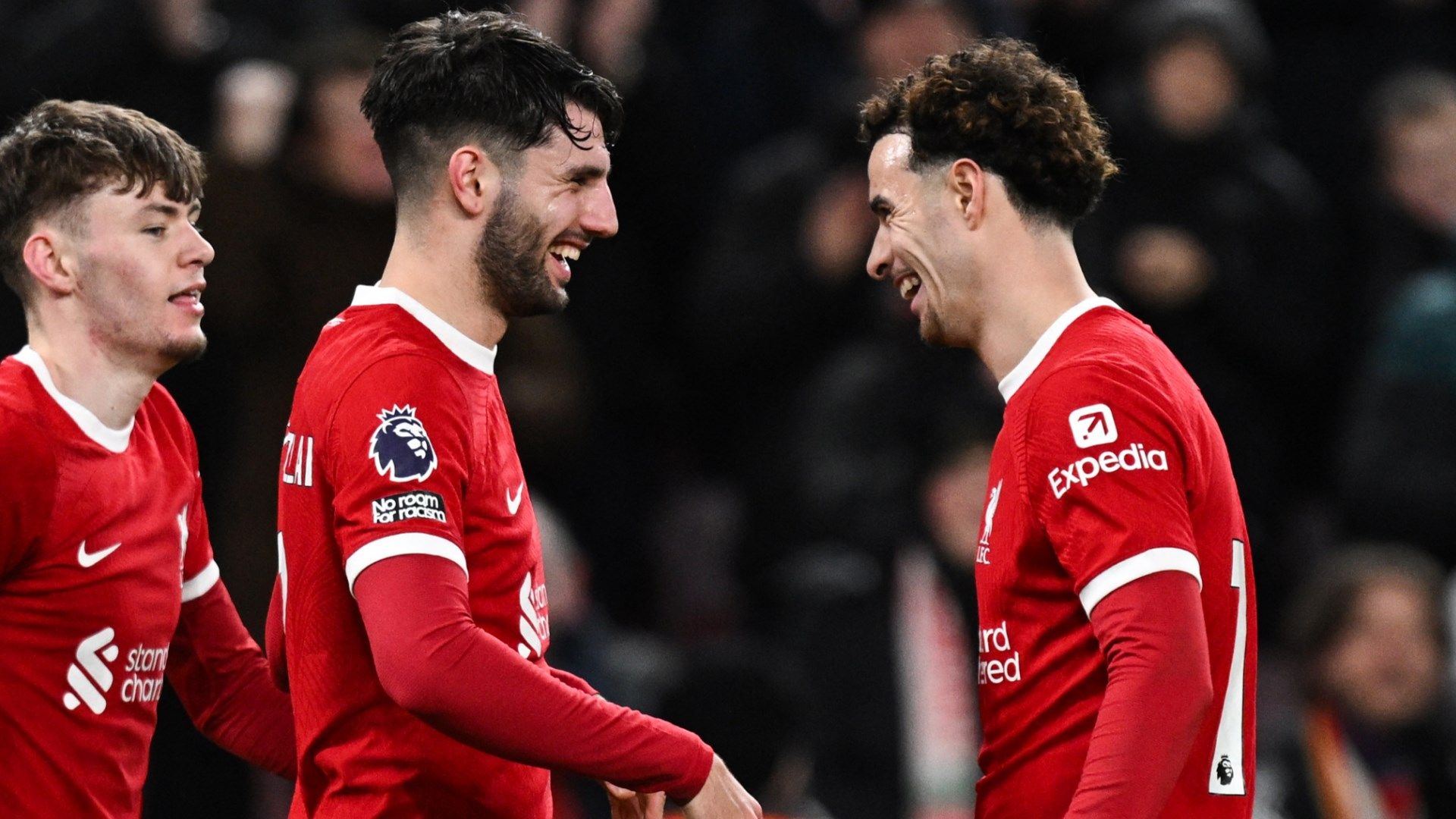 Dominik Szoboszlai Curtis Jones Liverpool 2023-24