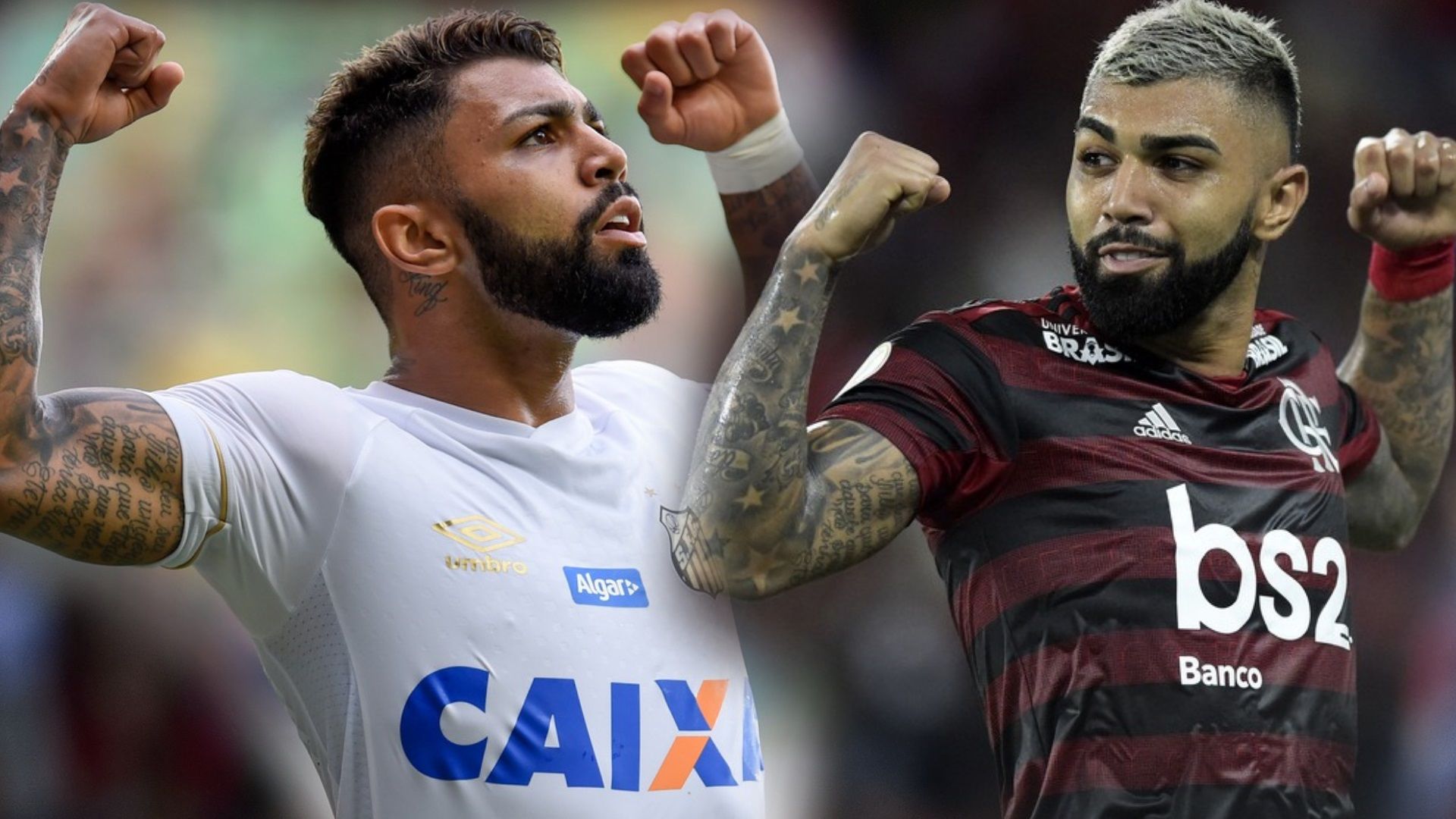 GFX Gabigol Santos Flamengo