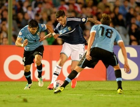 José Sosa Uruguay vs Argentina NT