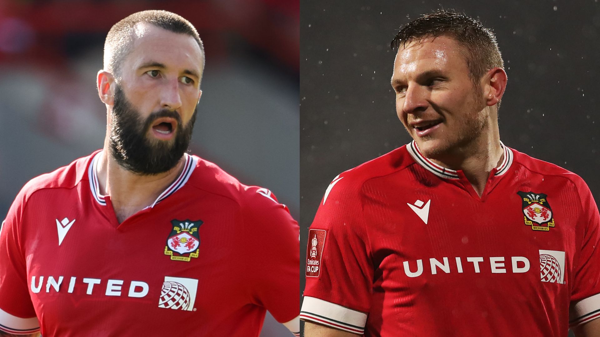 Ollie Palmer Paul Mullin Wrexham 2023-24