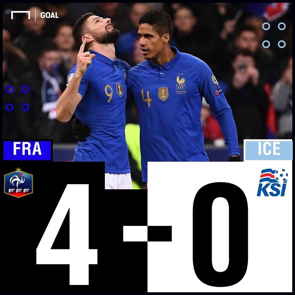France vs Iceland Result