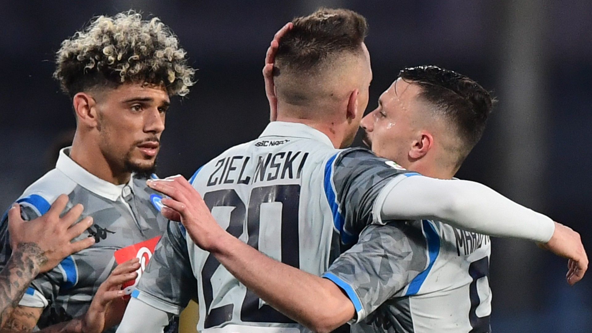 Napoli - Zielinski Mario Rui Malcuit