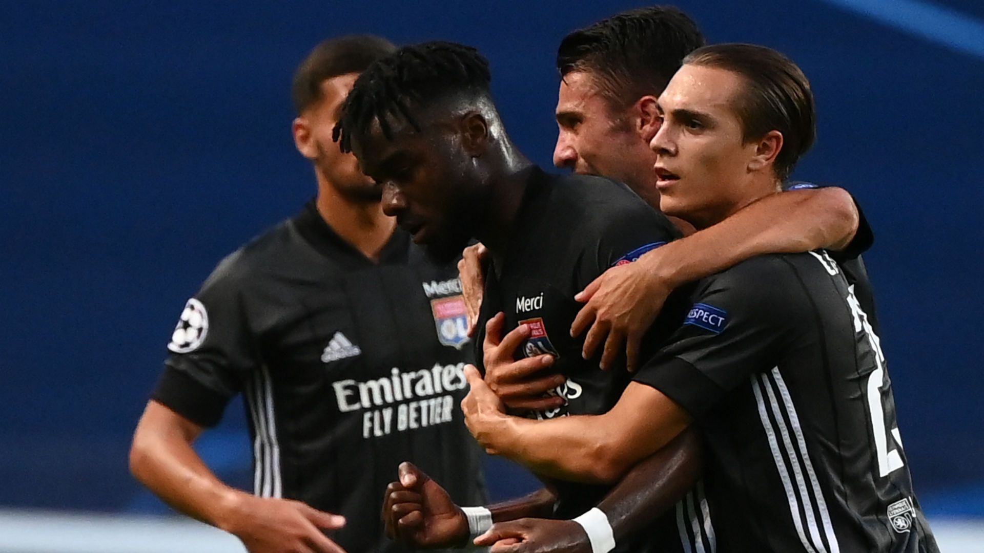 Maxwel Cornet Manchester City Lyon Champions League 15082020