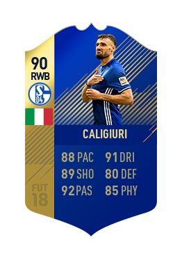 FIFA 18 Bundesliga Team of the Season Daniel Caligiuri