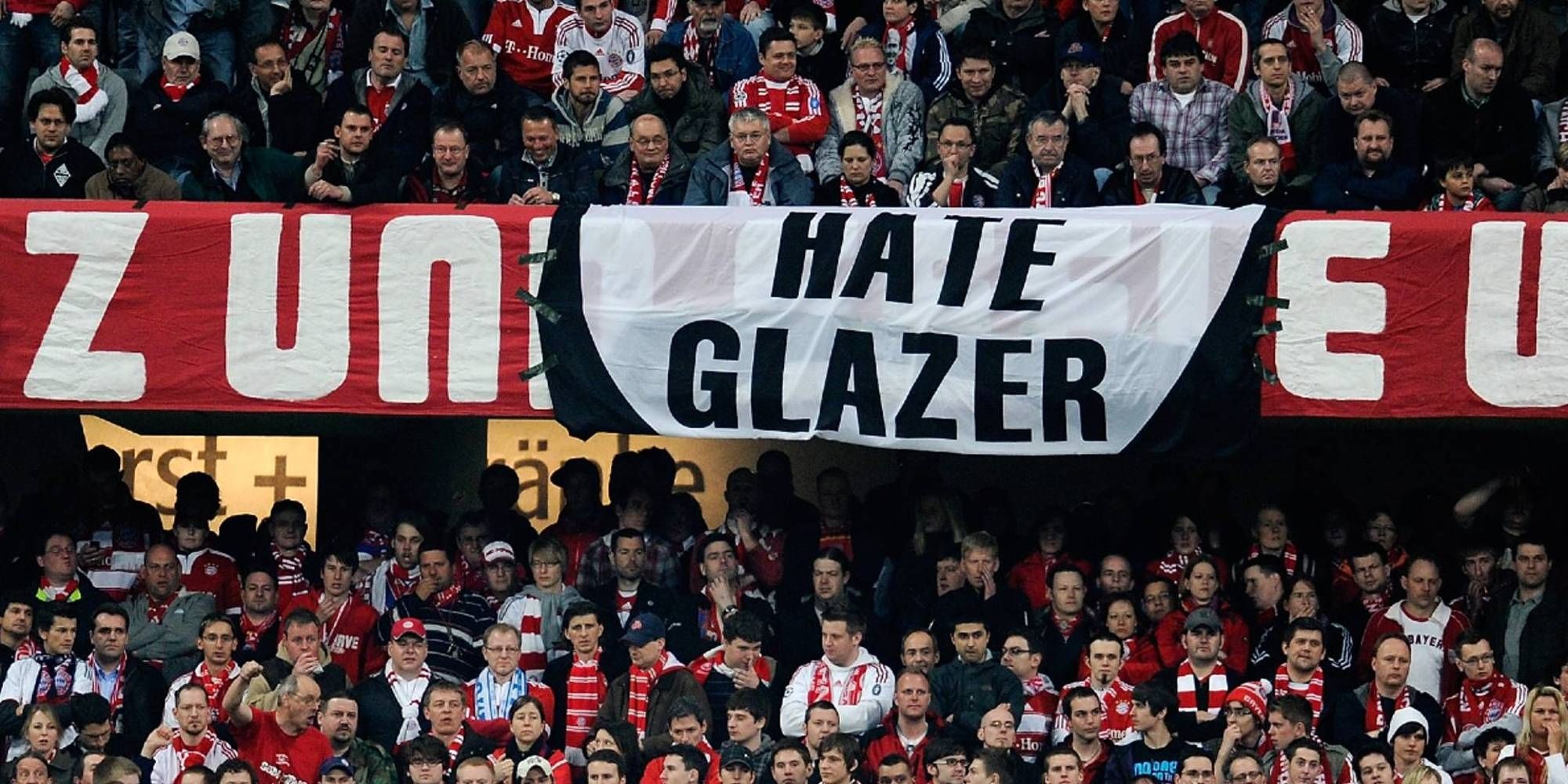 Manchester United Fans Glazer Protest