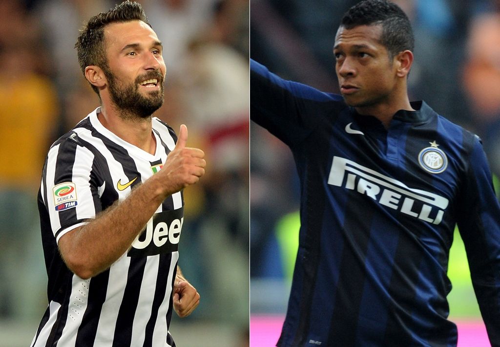 Vucinic Guarin Inter Juventus