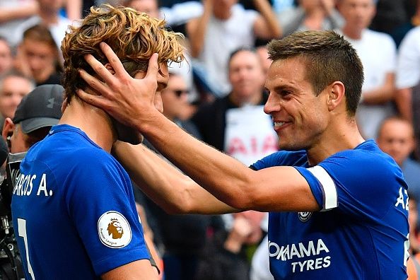 Marcos Alonso & Cesar Azpilicueta