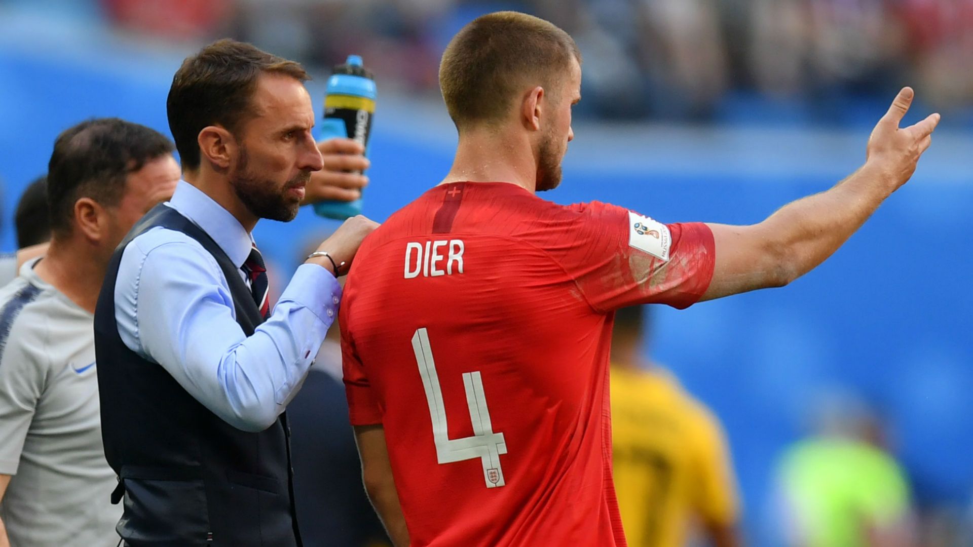 Southgate Dier Bélgica Inglaterra Copa do Mundo 14 07 2018