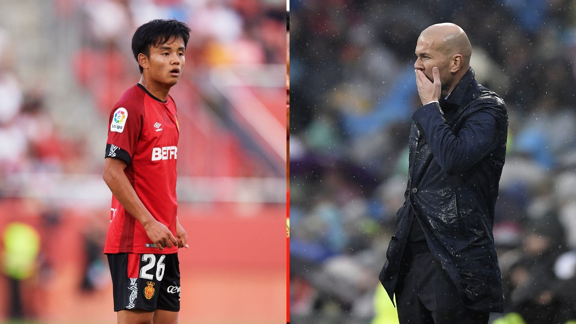 Kubo y Zidane, Mallorca-Real Madrid