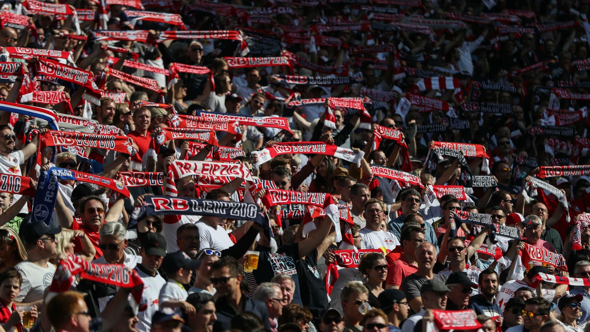 Torcida RB Leipzig Bundesliga 06 04 2017