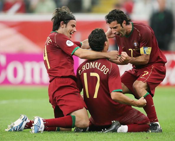 Cristiano Ronaldo & Luis Figo