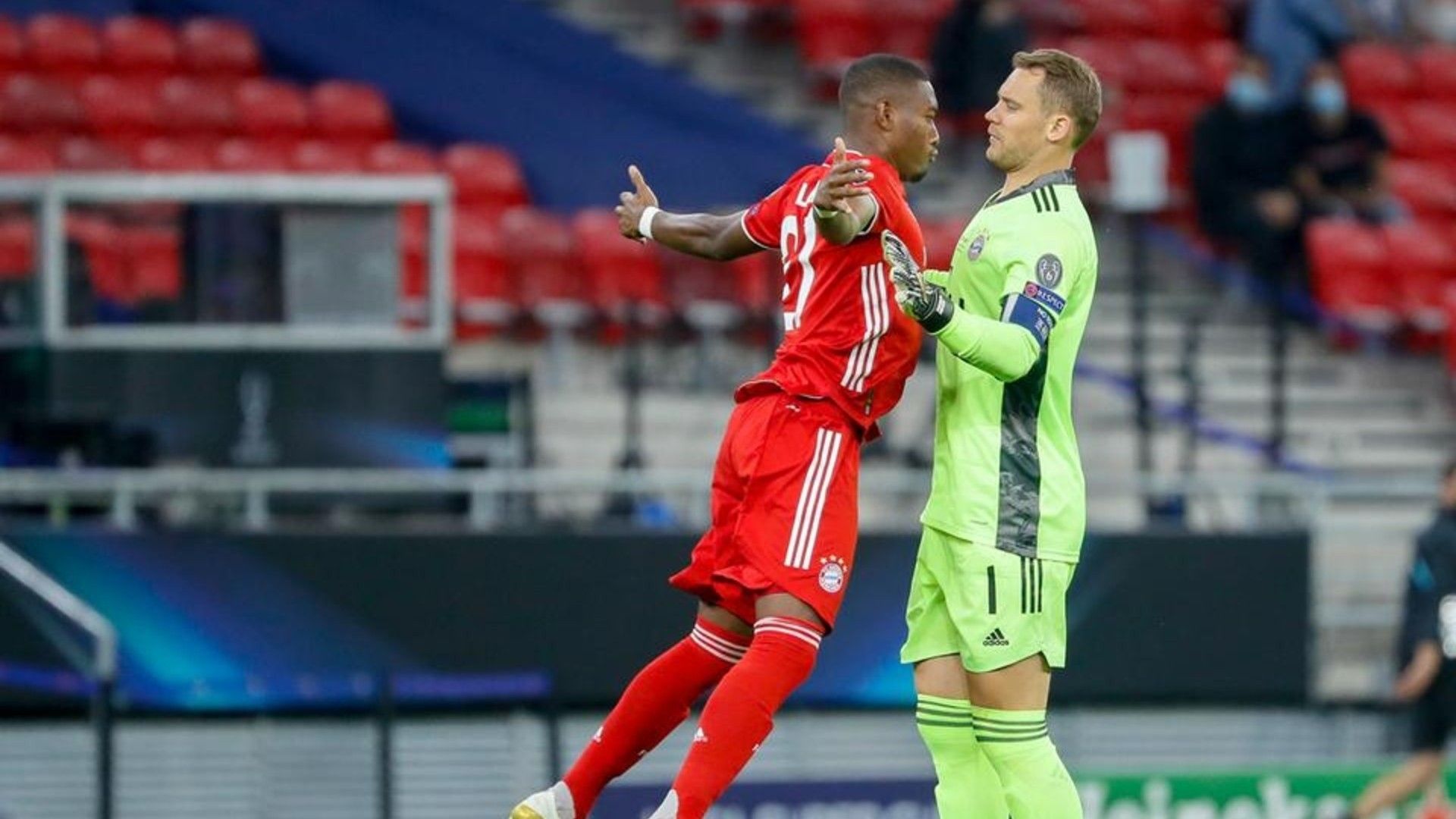 David Alaba Manuel Neuer FC Bayern