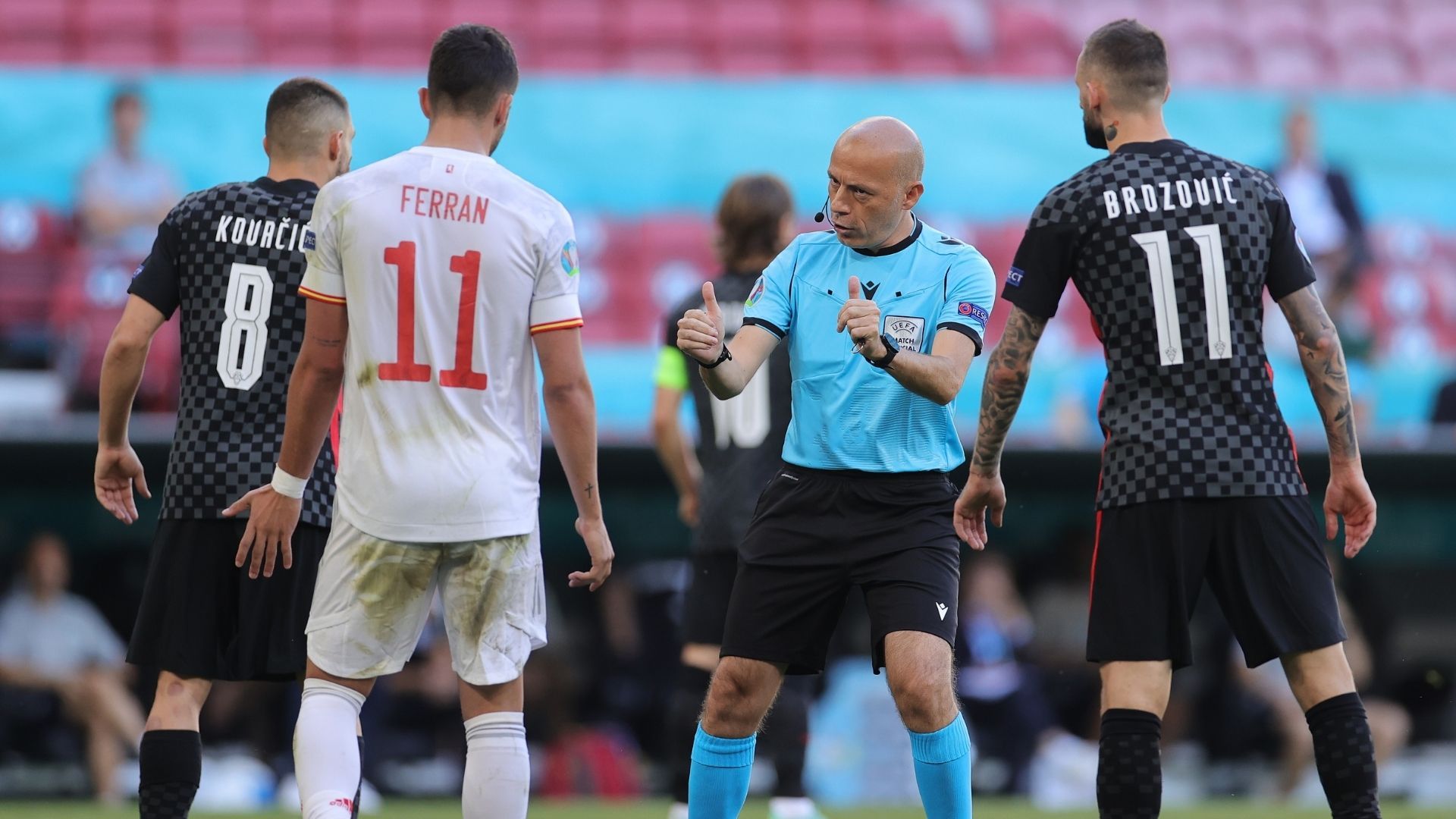 Ferran Torres Croacia España Eurocopa 28062021