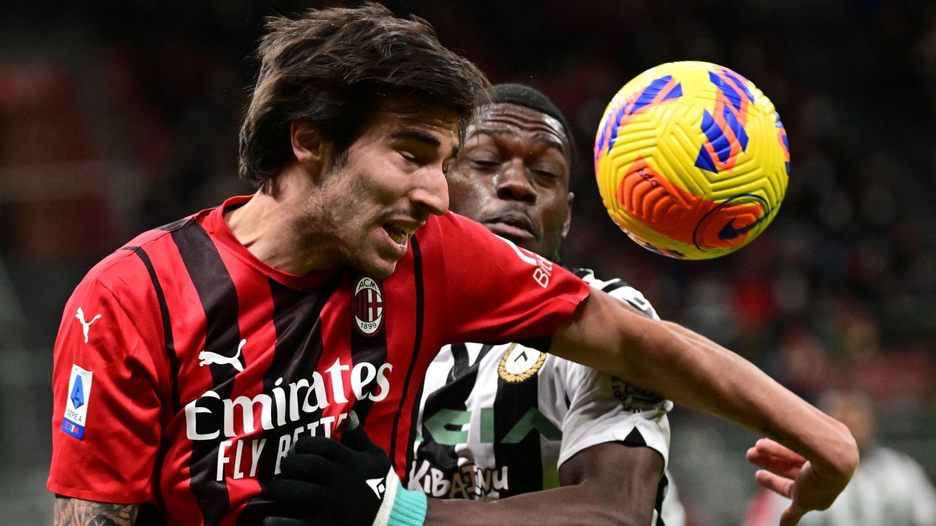 Tonali Milan Udinese Serie A