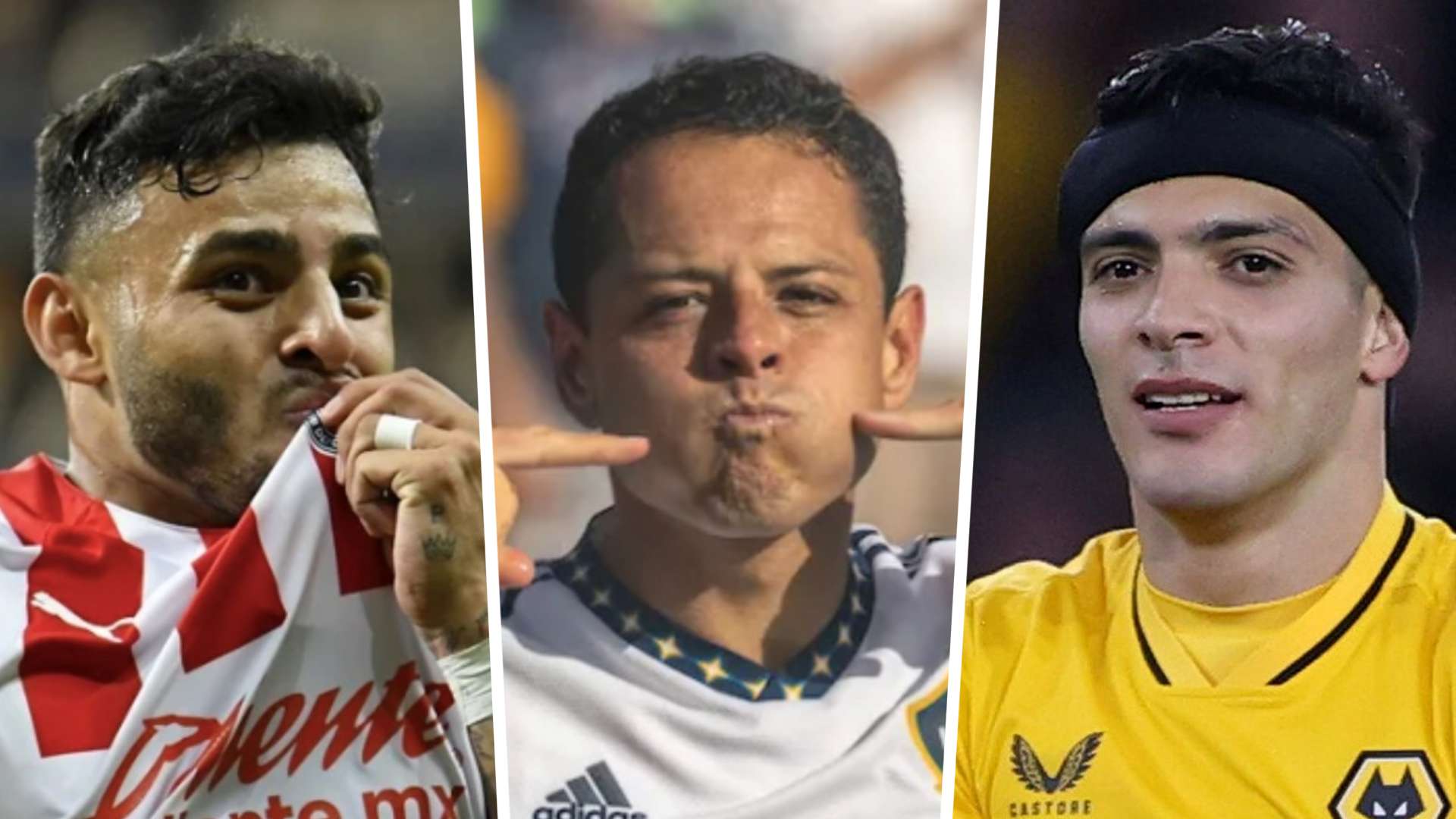Alexis Vega Chicharito Raúl Jiménez Goleadores