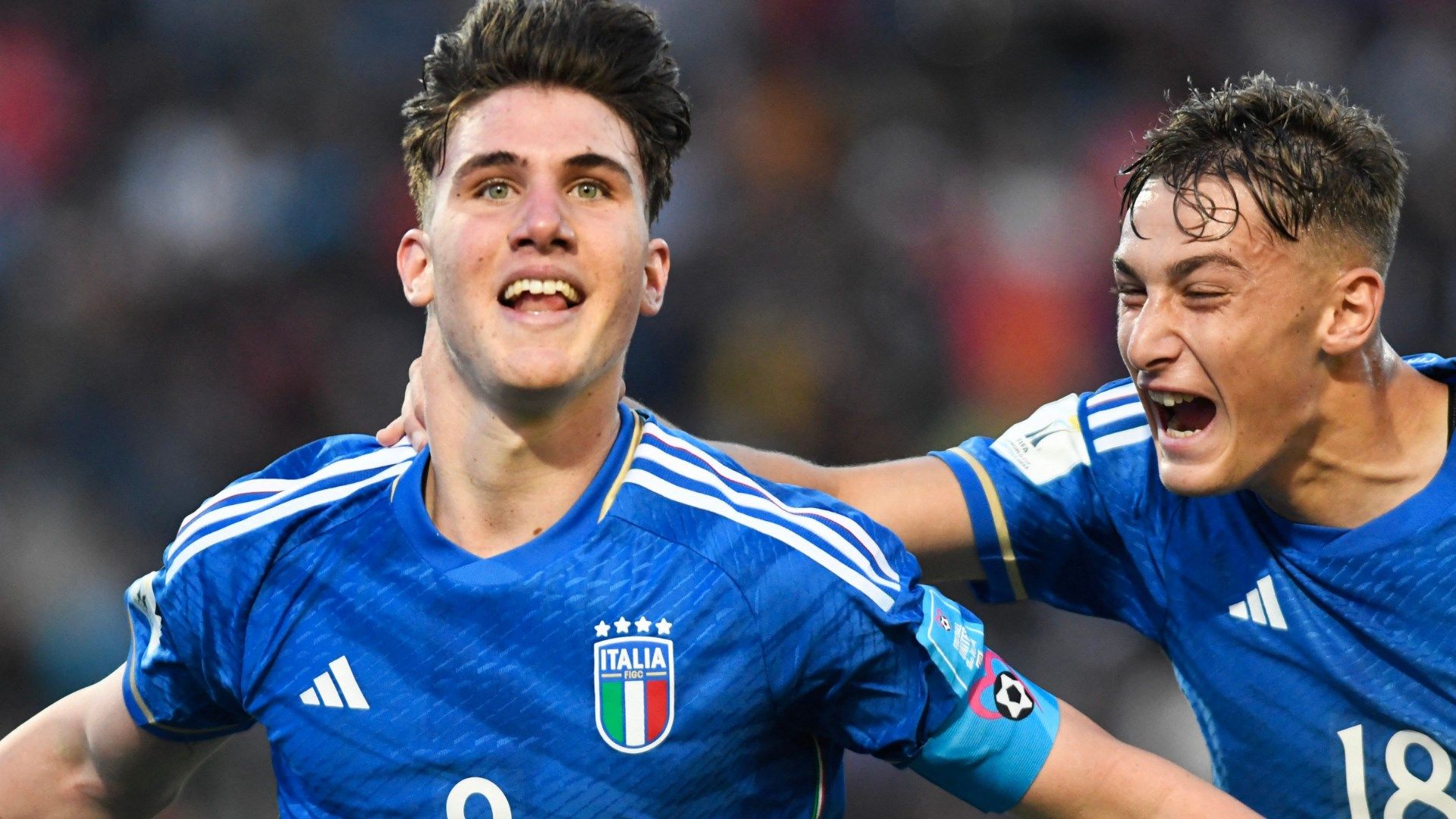 Cesare Casadei Italy U20