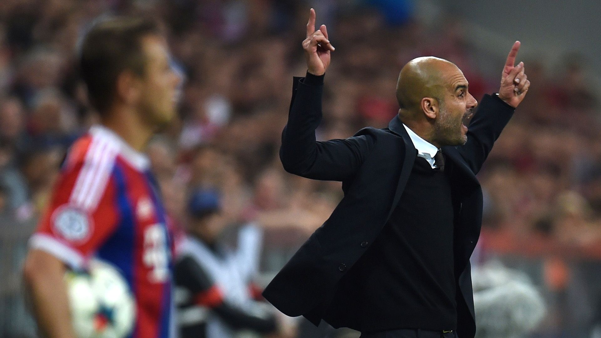Guardiola Bayern Munich Barcelona Champions League 12052015