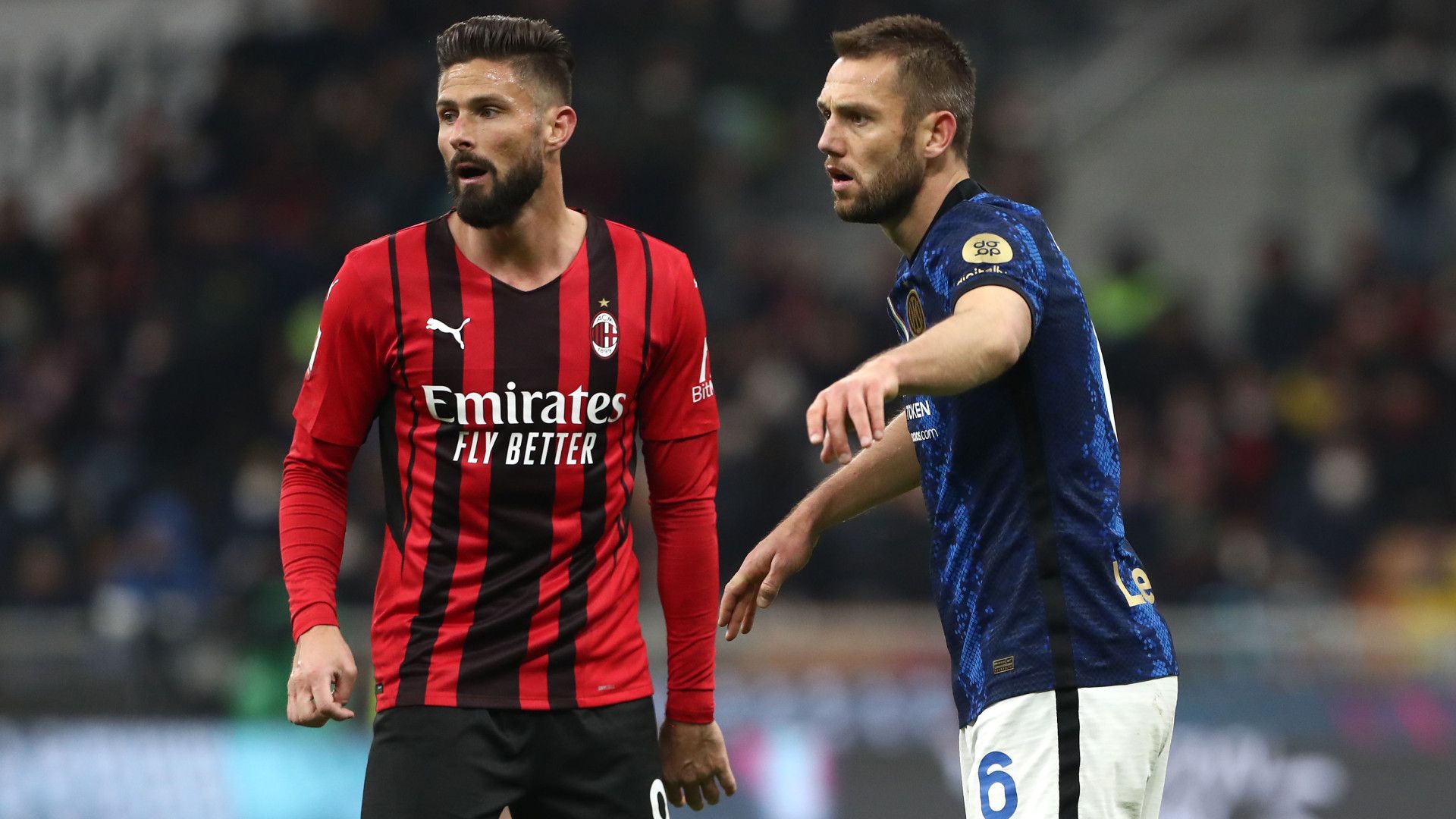 Giroud De Vrij Milan Inter Coppa Italia