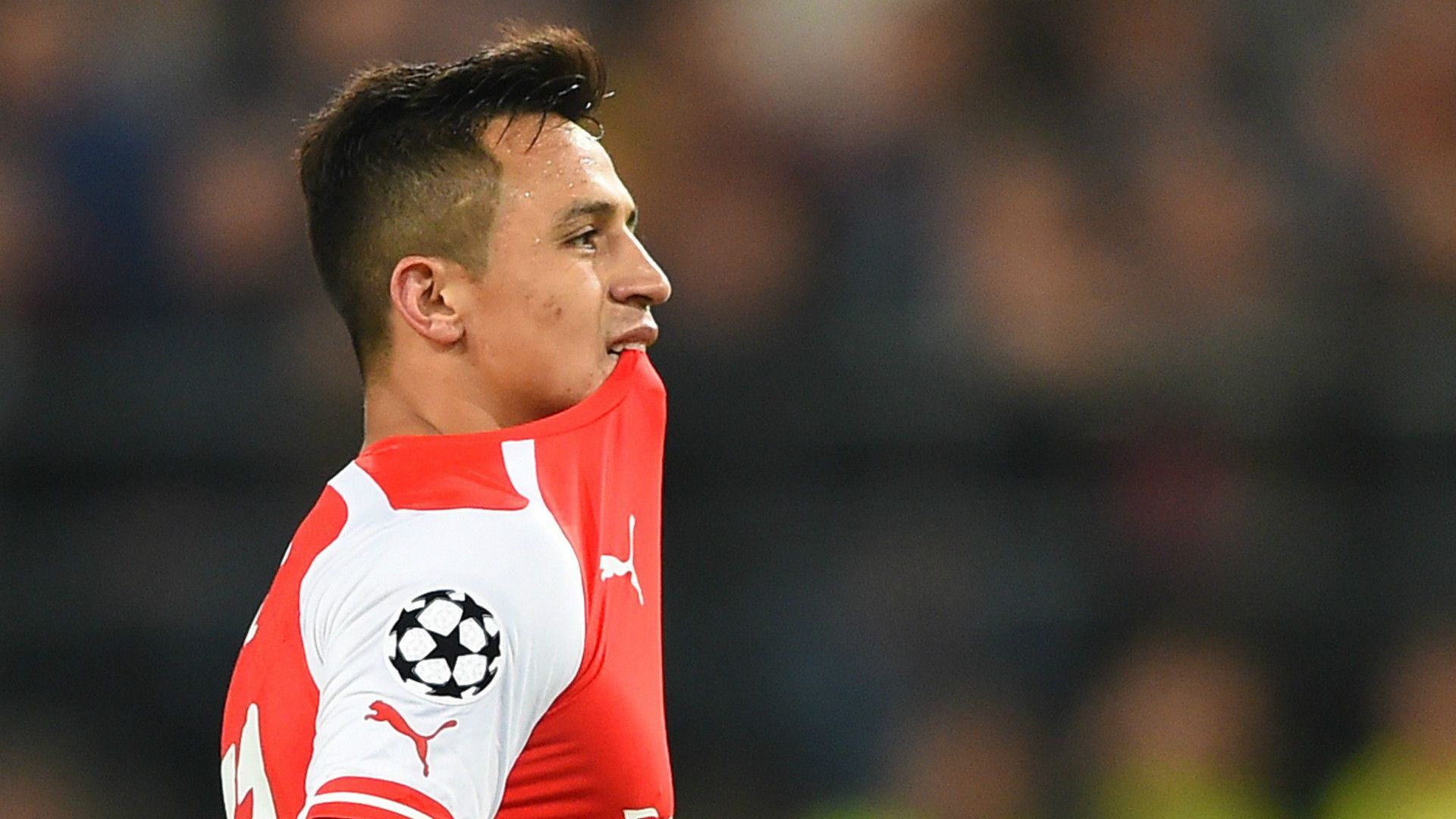 Alexis Sanchez Anderlecht Arsenal Champions League 22102014