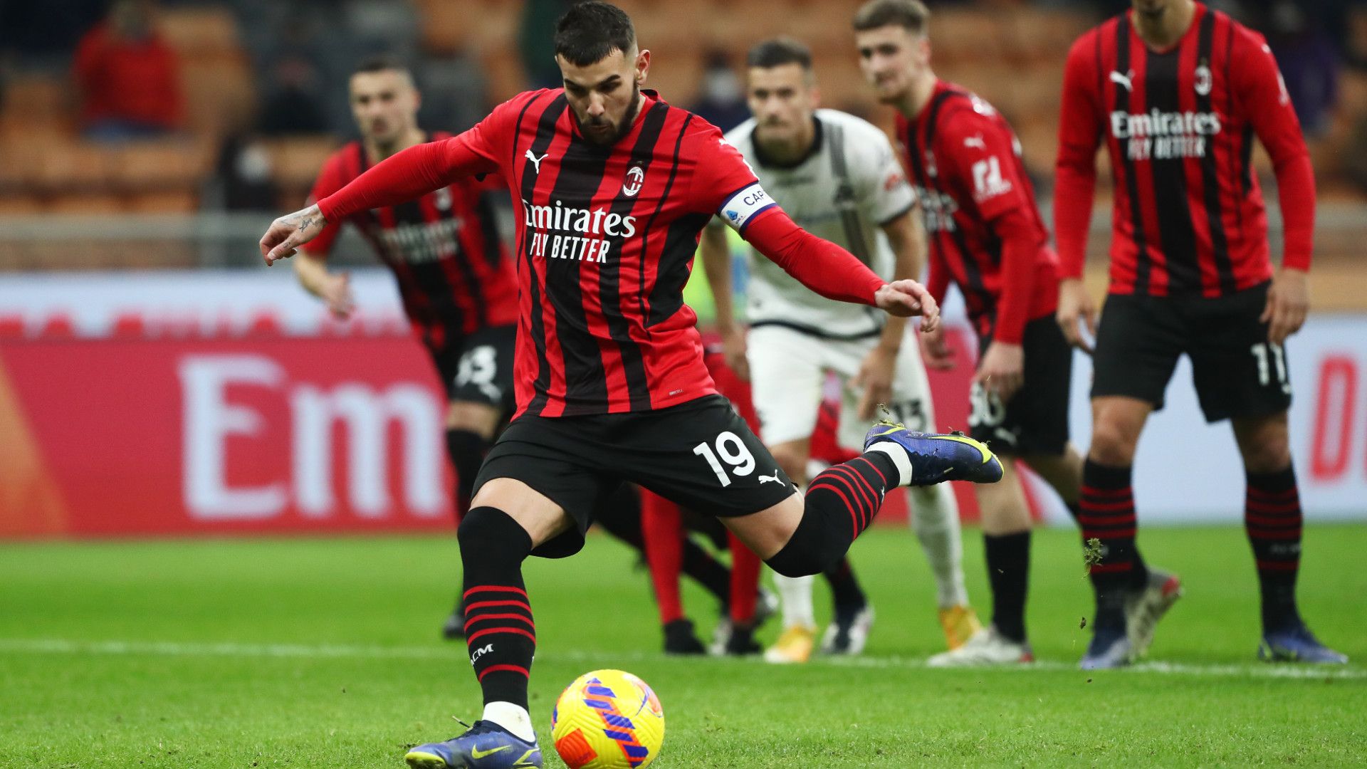 Theo Hernandez Milan Spezia Serie A