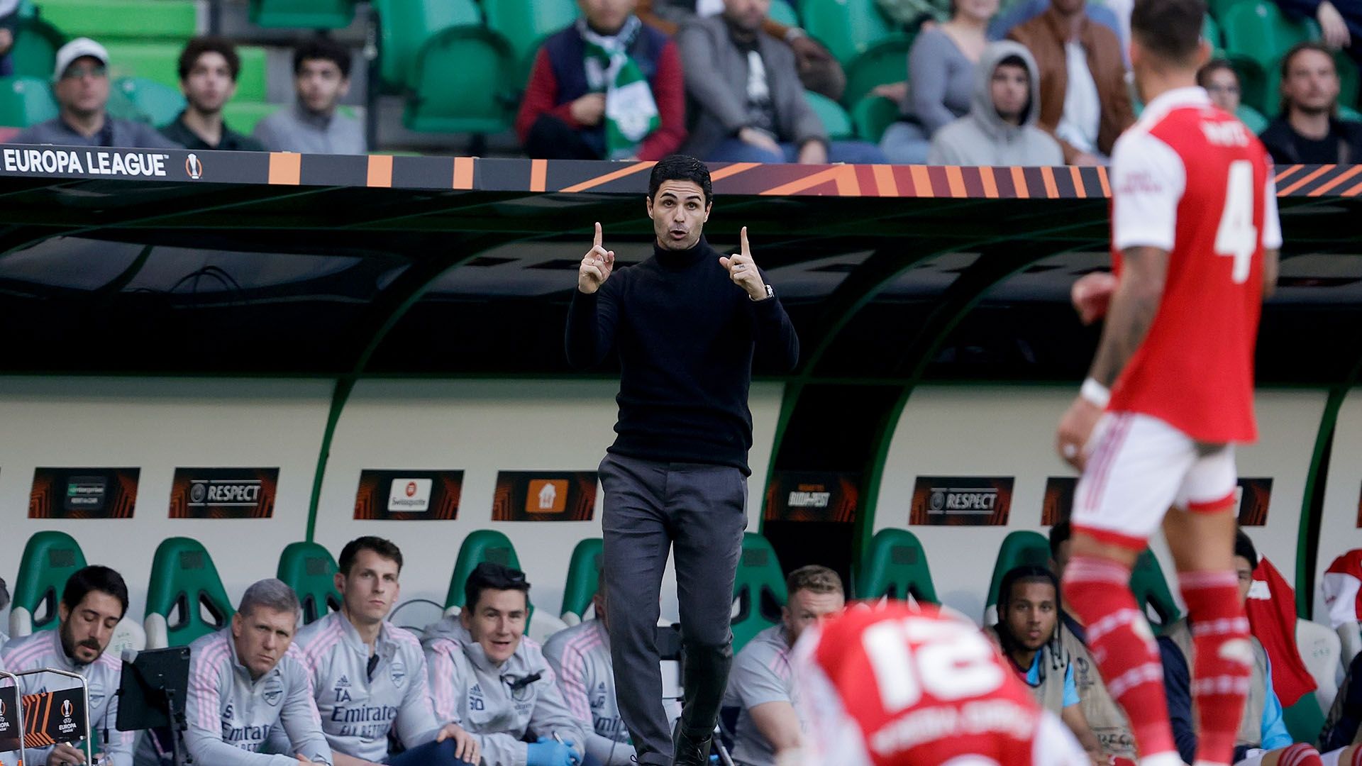 Mikel Arteta Arsenal Sporting CP 2022-23