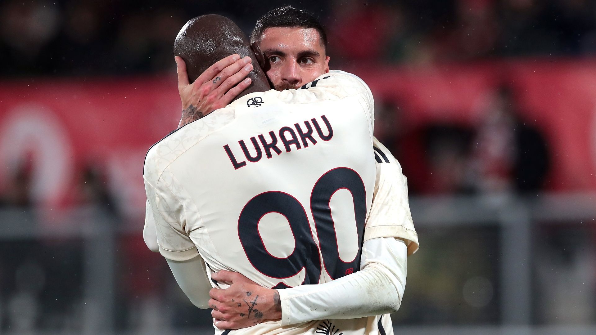 Pellegrini Lukaku Monza Roma