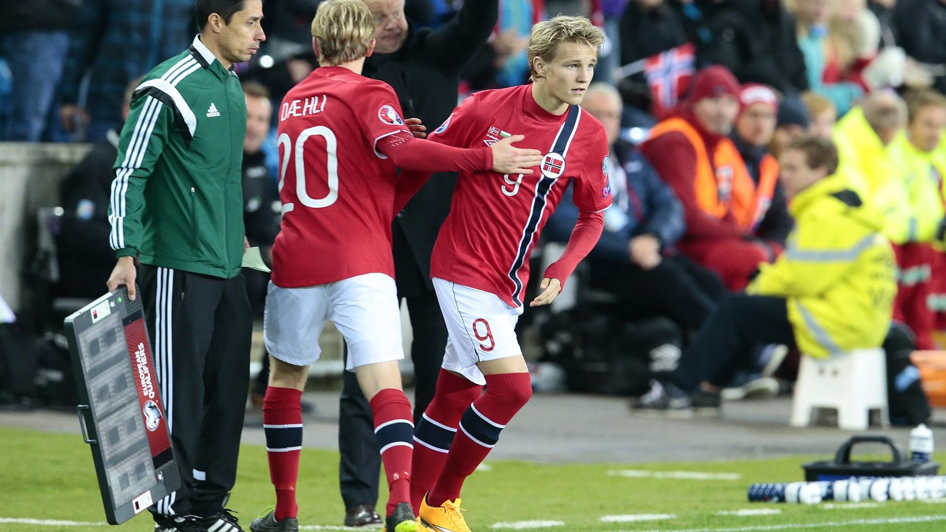 Martin Odegaard Norway Euro 2016 Qualification 13102014
