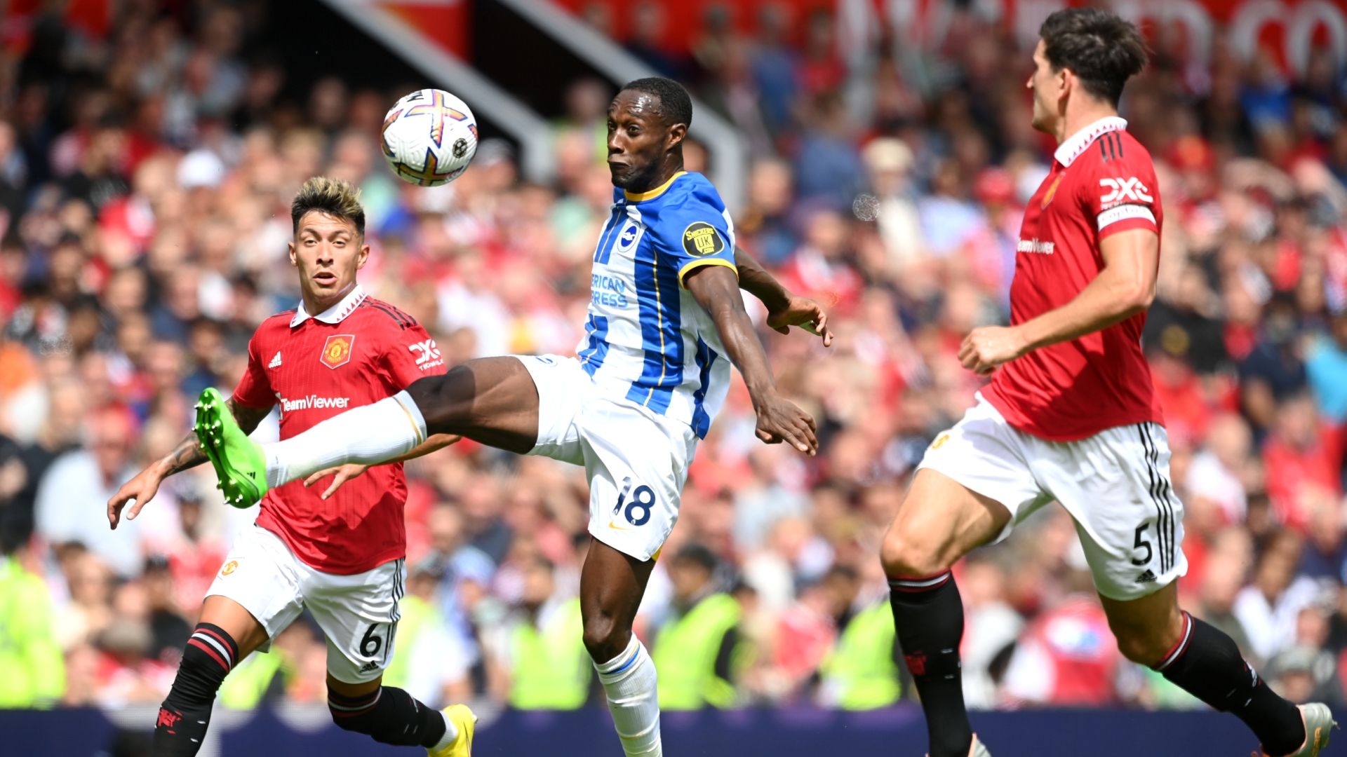 Lisandro Martinez, Danny Welbeck, Harry Maguire