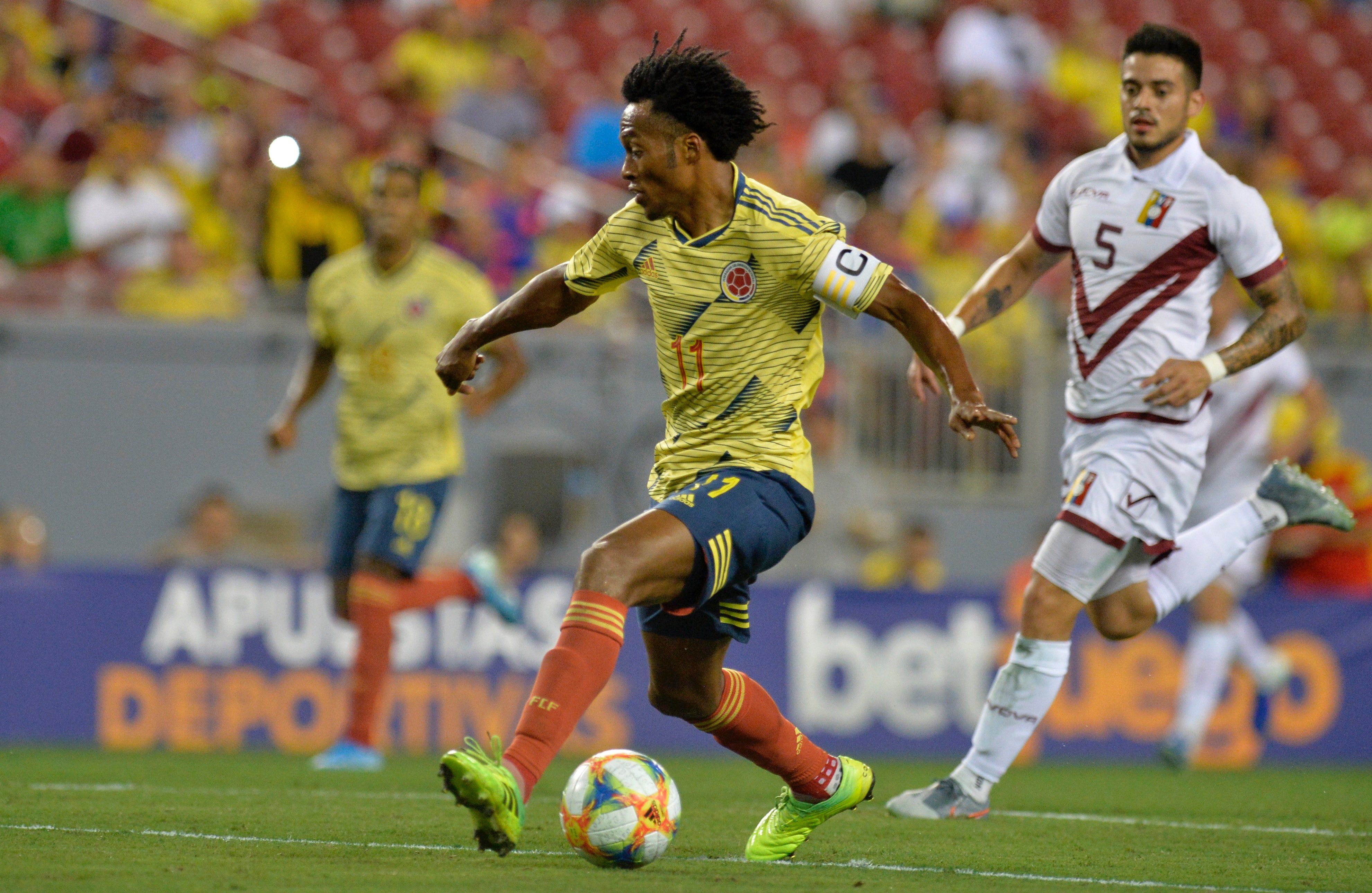Juan Cuadrado Colombia - Venezuela Amistoso 2019