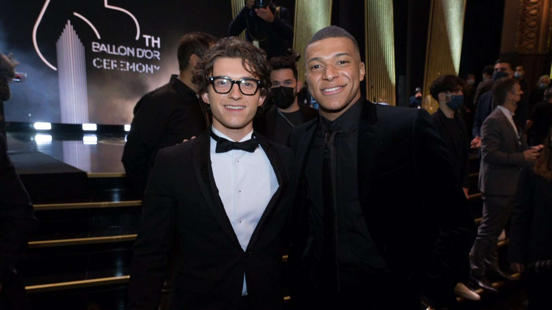 Tom Holland Kylian Mbappe