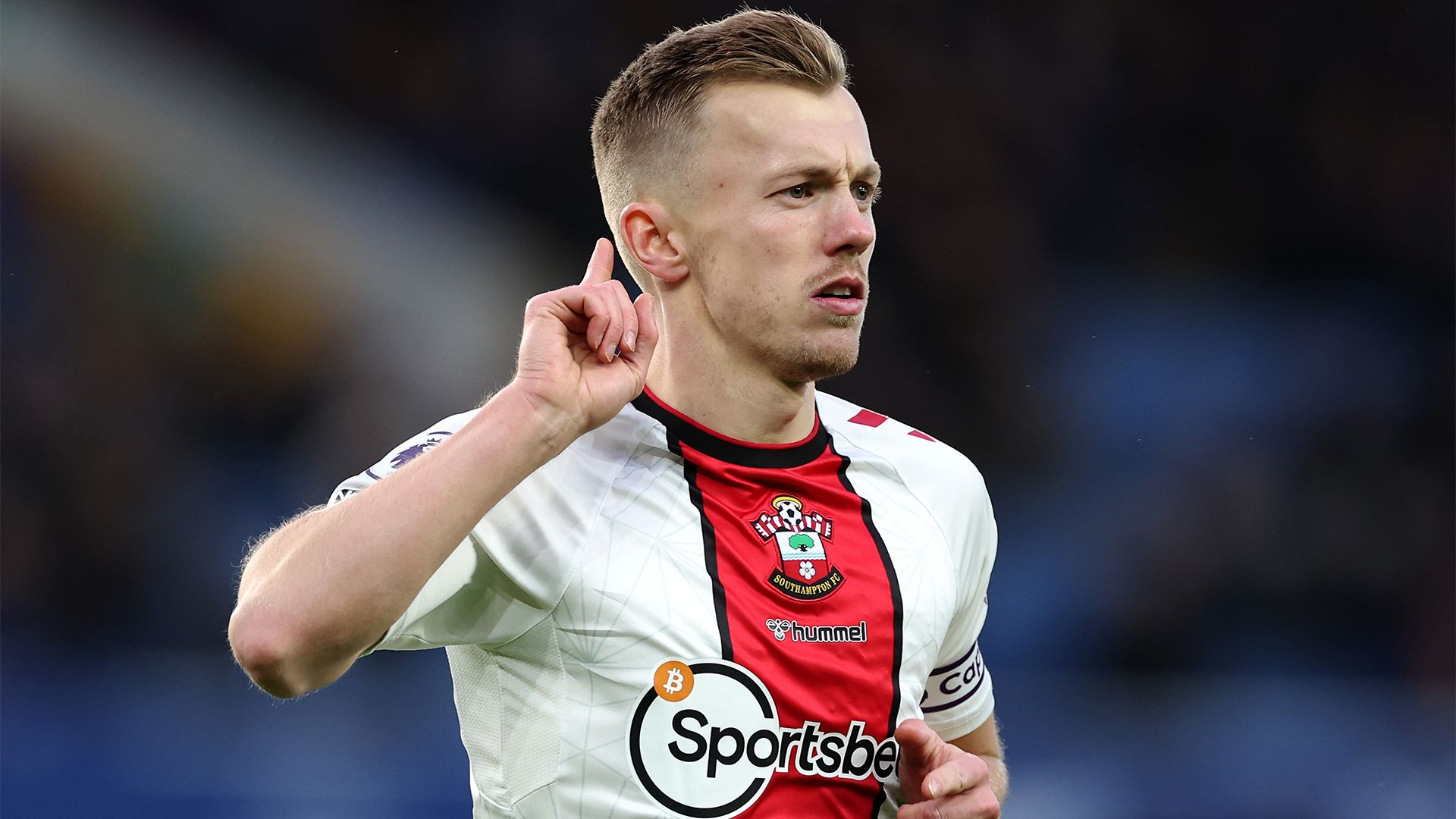 James Ward-Prowse celebrate Southampton 2022-23