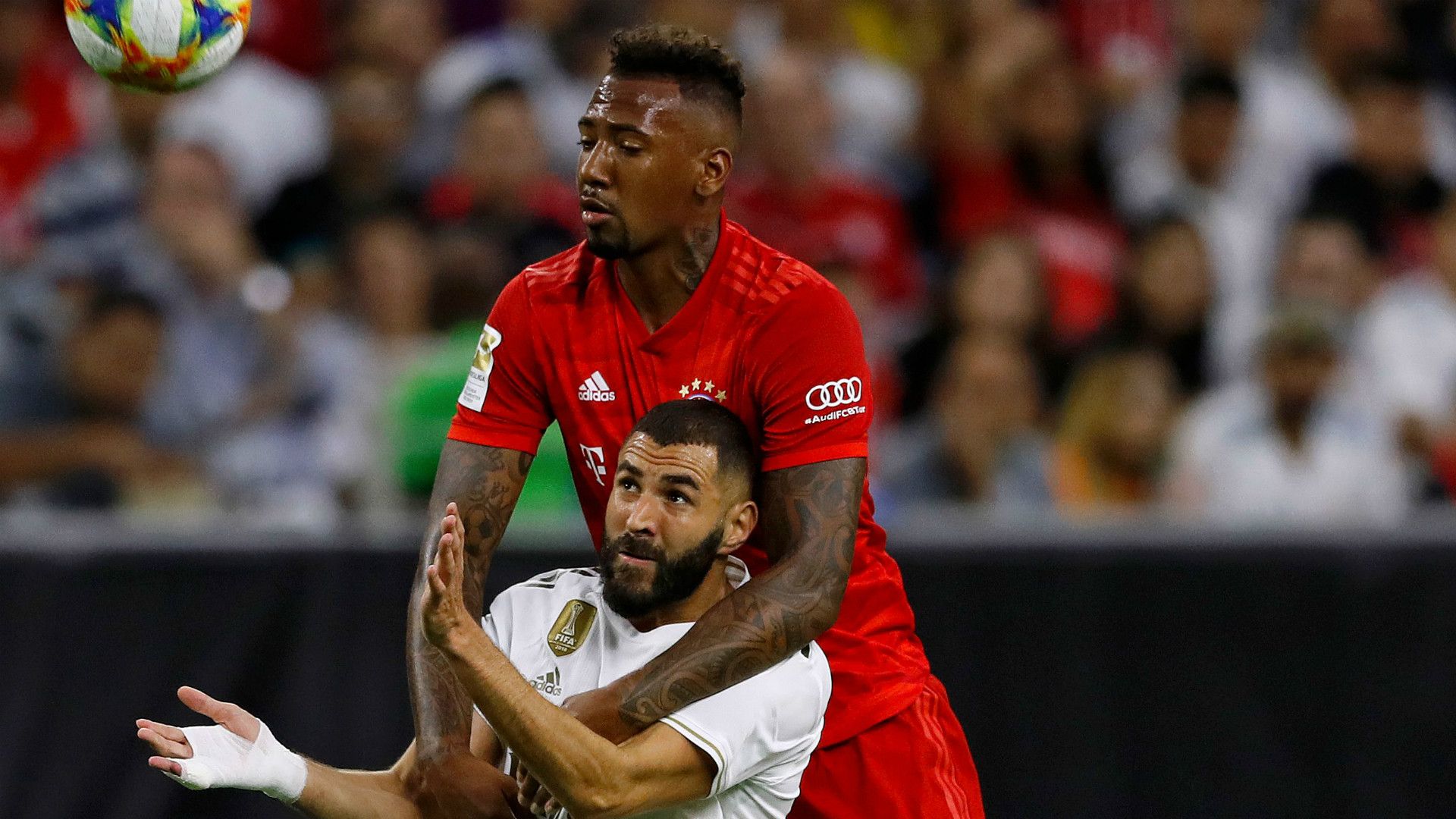 JEROME BOATENG BAYERN MÜNCHEN KARIM BENZEMA REAL MADRID